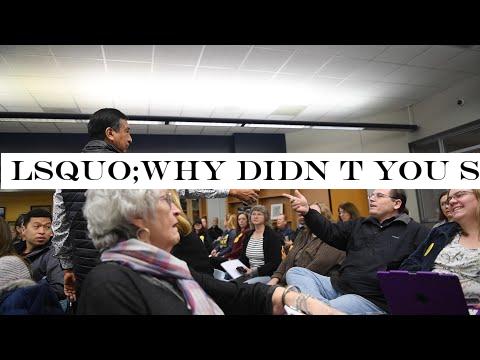 lsquo;Why didn t you stay in Mexico?  Diversity and inclusion meeting turns volatile at Michigan school