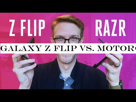 Galaxy Z Flip vs. Motorola Razr: no contest