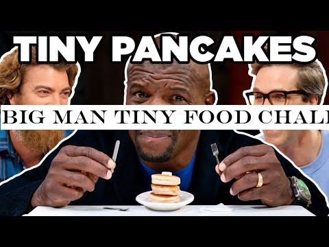 Big Man Tiny Food Challenge ft. Terry Crews