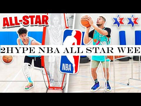 2HYPE NBA ALL STAR WEEKEND BASKETBALL CHALLENGES!