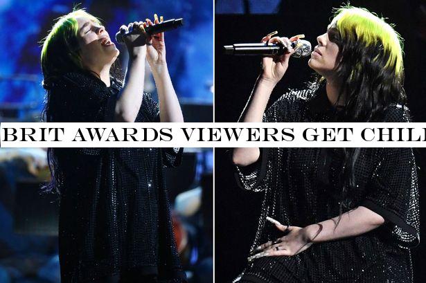 BRIT Awards viewers get chills over Billie Eilish's powerful Bond theme tune