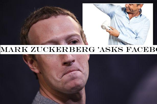 Mark Zuckerberg 'asks Facebook staff to blow-dry his sweaty armpits before events'