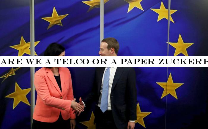 Are we a telco or a paper? Zuckerberg asks EU