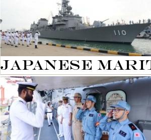 Japanese Maritime Self Defence Force ship 'Takanami' arrives at port of Colombo