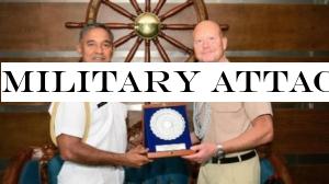 Military Attaché at the German Embassy in India visits Naval Headquarters