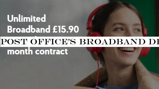 Post Office's broadband deal is the cheapest in the UK this weekend