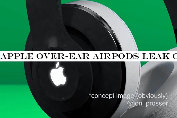 Apple over-ear AirPods leak online - and they could go on sale next month