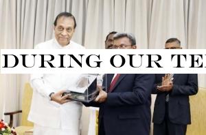 During our tenure we were able to stand up for Parliament Democracy - Speaker Karu Jayasuriya