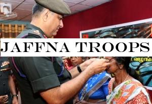 JAFFNA TROOPS COORDINATE EYE CLINIC AND FREE DISTRIBUTION OF SPECTACLES