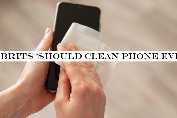 Brits 'should clean phone every time they touch it', coronavirus expert warns