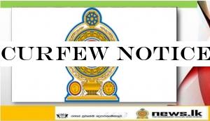 Curfew Notice