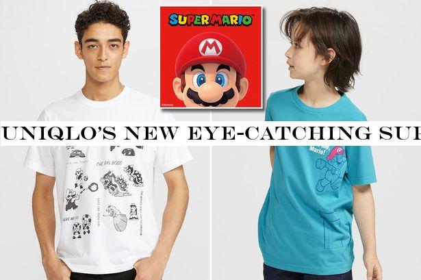 Uniqlo's new eye-catching Super Mario clothes appeal to gamers of all ages