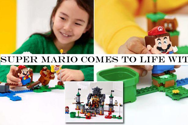 Super Mario comes to life with the new Super Mario LEGO sets