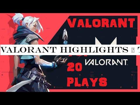 Valorant highlights | Top 20 best moments | Battle royale Part 1