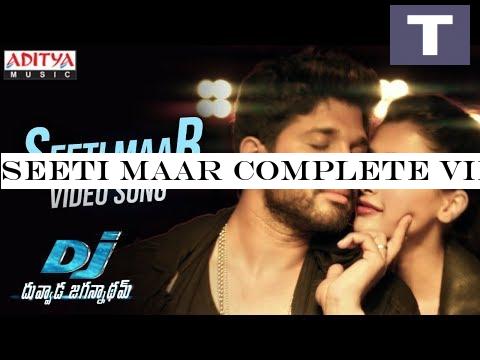 Seeti Maar Full Video Song | DJ Video Songs | Allu Arjun | Pooja Hegde | DSP