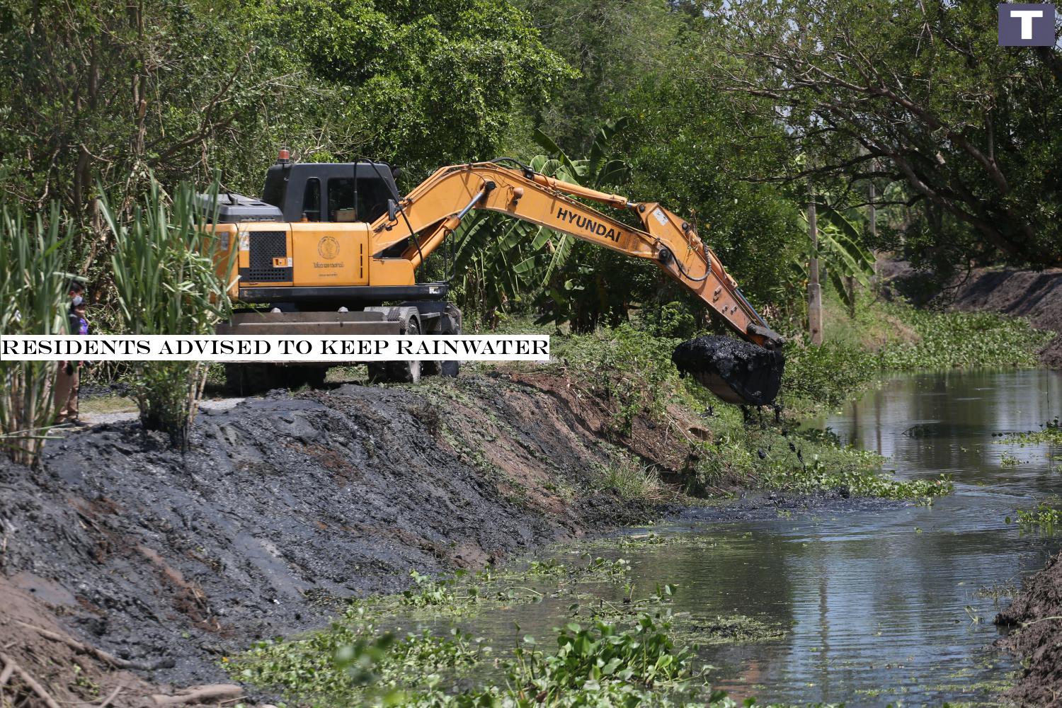 Locals urged to store rainwater