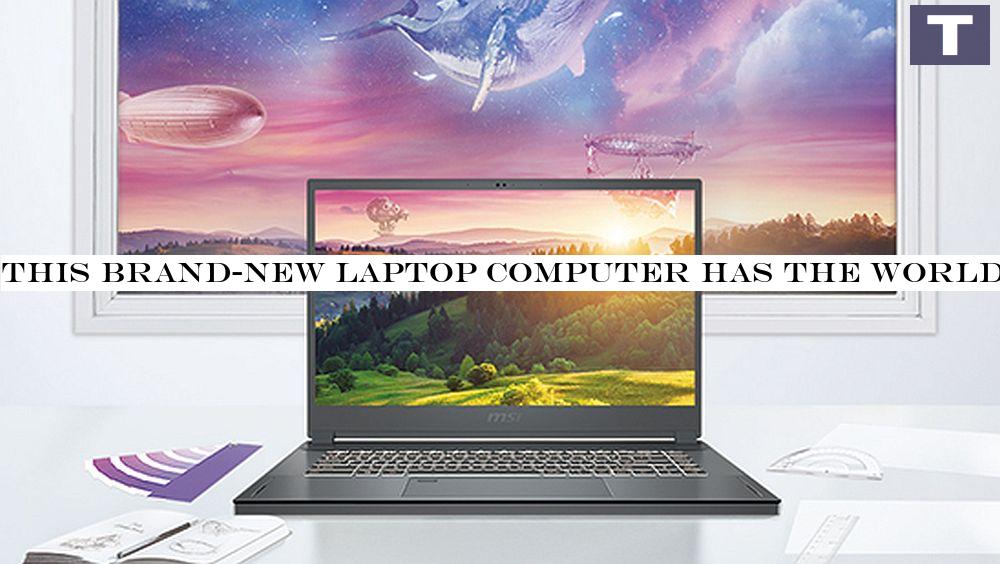 This new laptop has the world's largest battery