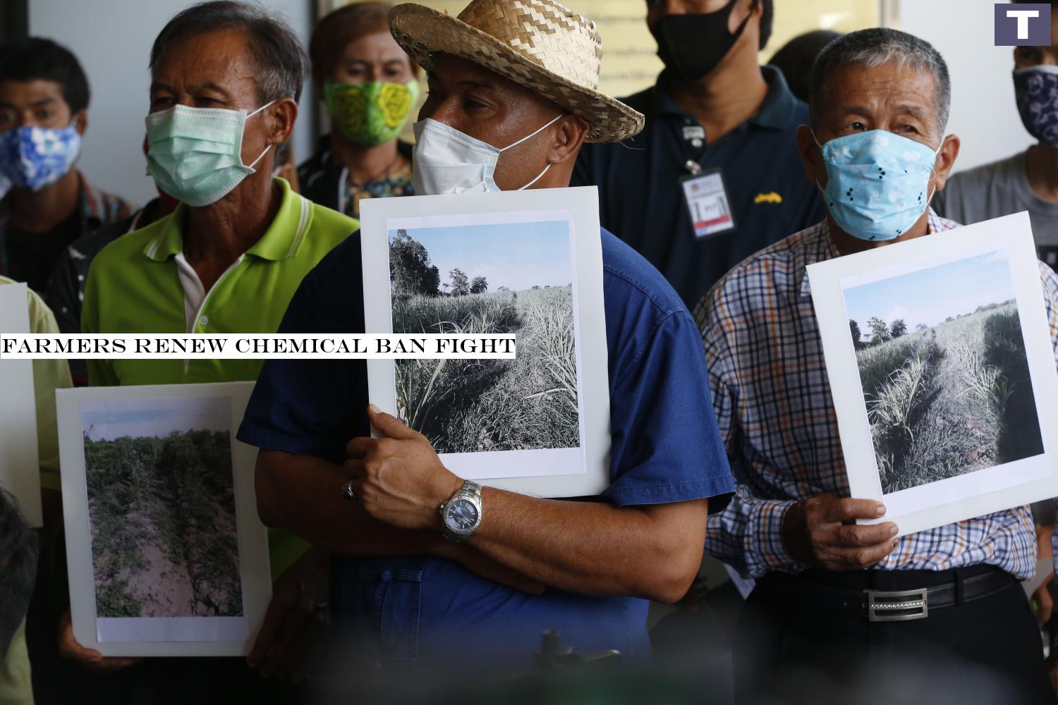 Farmers renew chemical ban fight