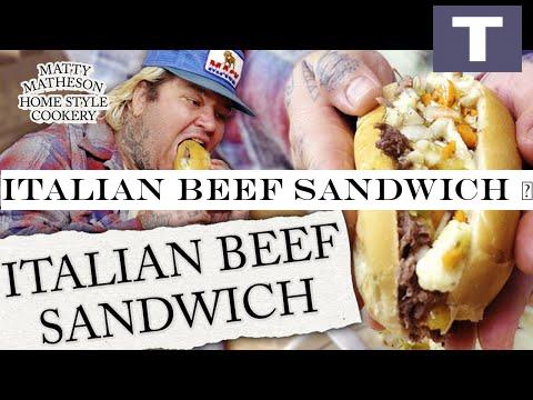 Italian Beef Sandwich | Matty Matheson's Home Style Cookery Ep. 1