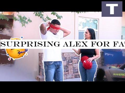 SURPRISING ALEX FOR FATHERS DAY