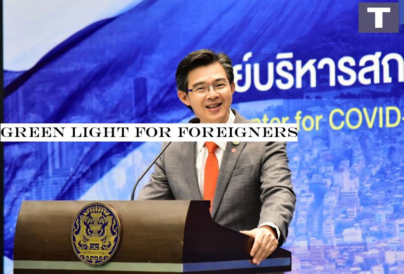 Green light for foreigners