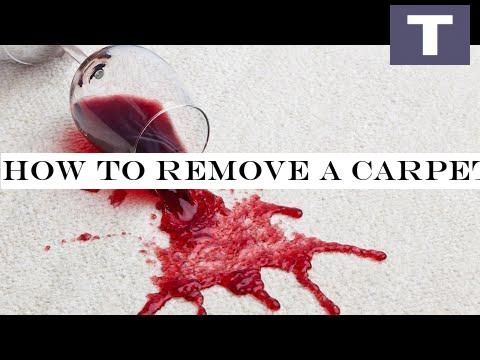 How To Remove a Carpet Stain