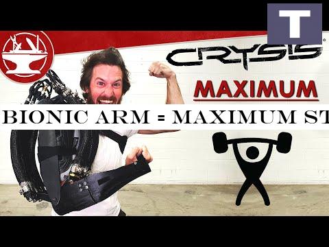 BIONIC ARM = MAXIMUM STRENGTH (Crysis Nanosuit IRL)