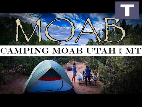 Camping Moab Utah | MTBing Slickrock Trail | Exploring Capitol Reef National Park