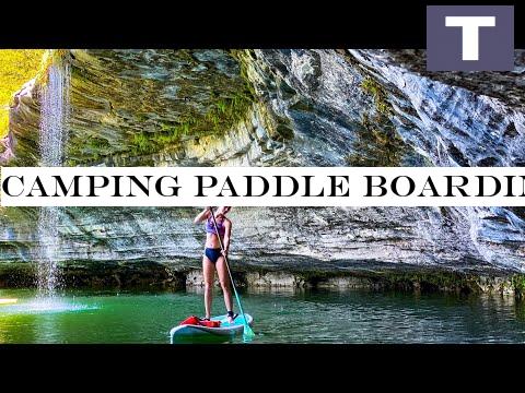 Camping Paddle Boarding Beaver Lake, Arkansas | Exploring Eureka Springs, Arkansas