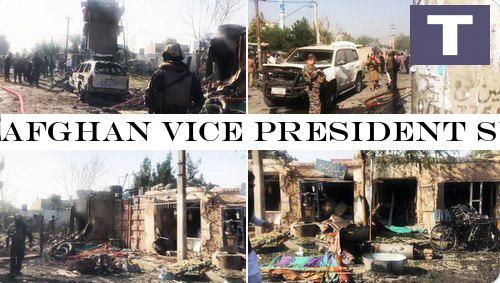 Afghan vice president survives targeted explosion against his convoy