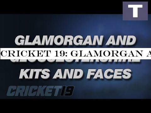 Cricket 19: Glamorgan and Gloucestershire Kits and Playfaces