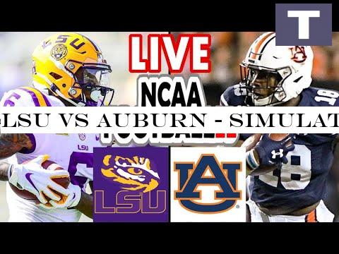 LSU vs Auburn - Simulation (10/31/20) NCAA Football 21