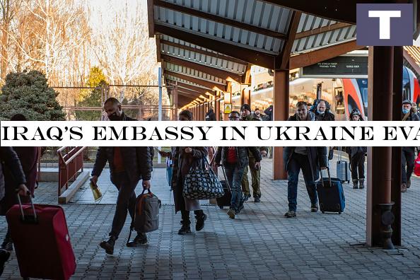 Iraq&s Embassy in Ukraine evacuates Iraqis from Sumy and Kharkiv