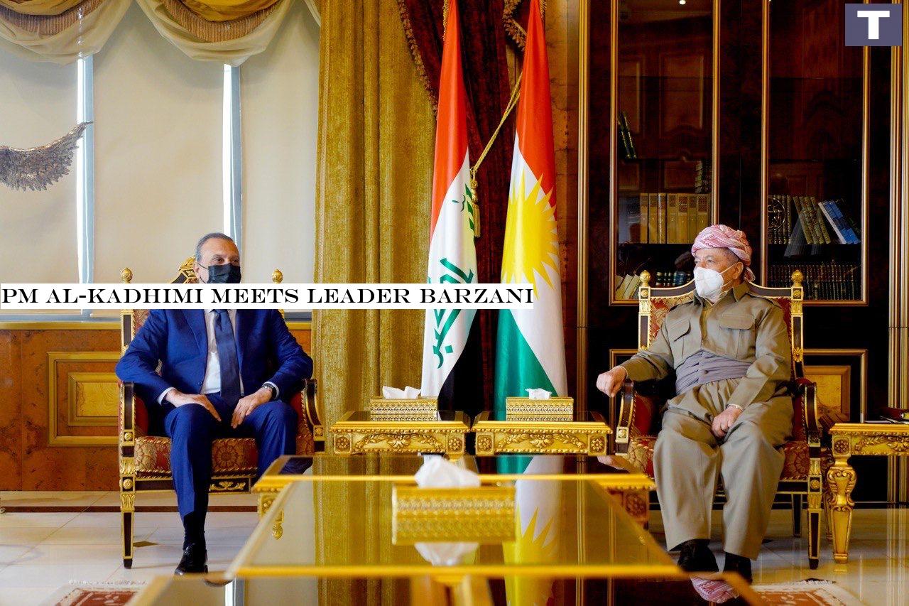 PM al-Kadhimi meets Leader Barzani