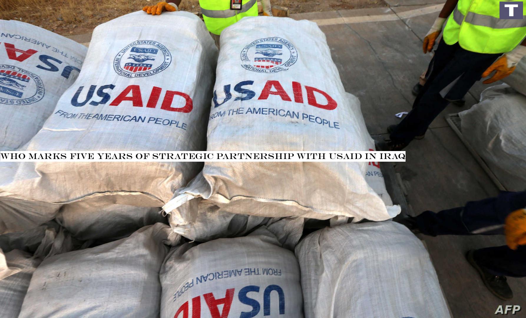 WHO marks five years of strategic partnership with USAID in Iraq