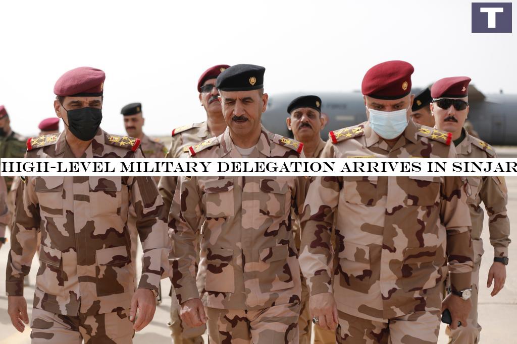 High-level military delegation arrives in Sinjar amid tension with the PKK