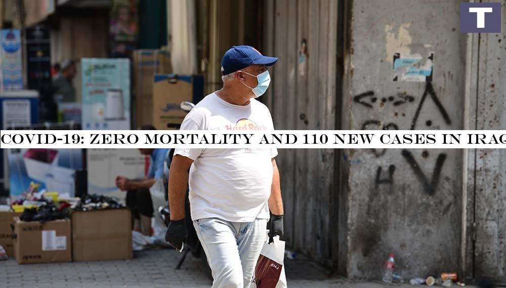 COVID-19: Zero mortality and 110 new cases in Iraq