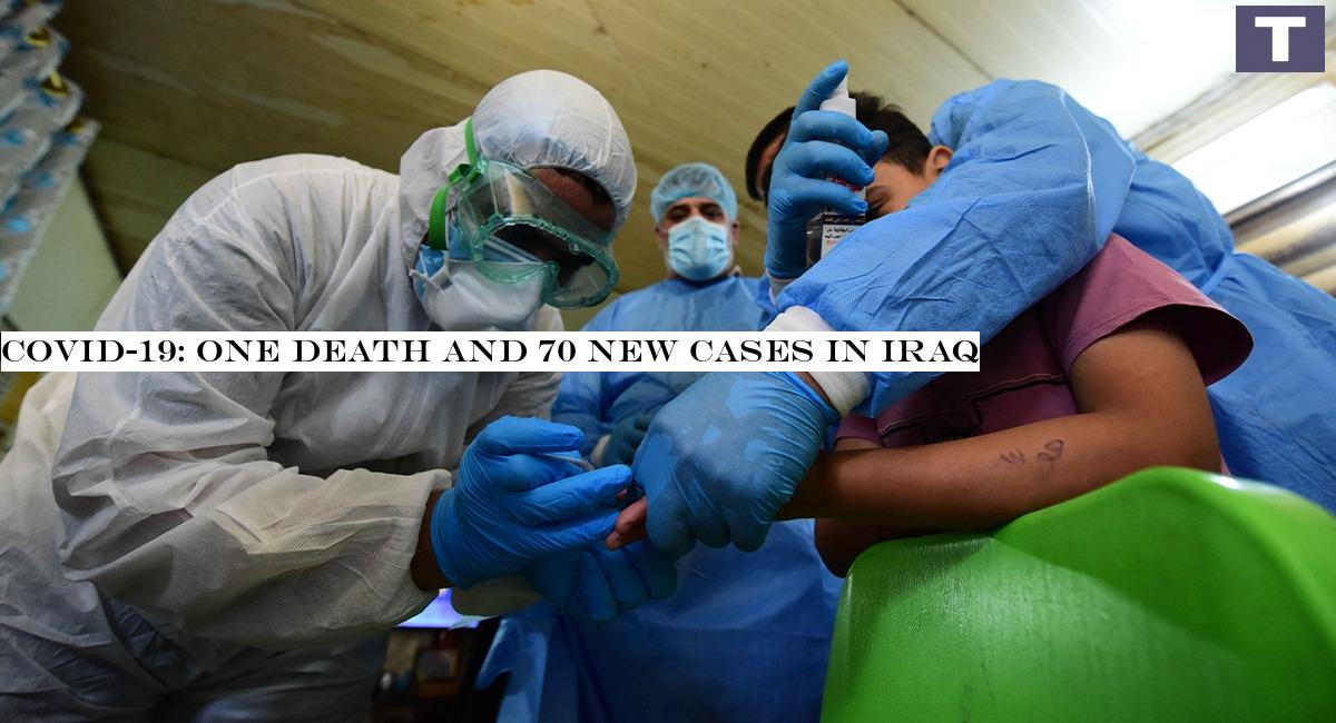 COVID-19: one death and 70 new cases in Iraq 