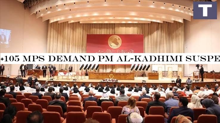 +105 MPs demand PM al-Kadhimi suspend the Minister of industry and minerals