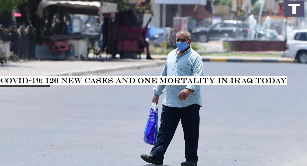 COVID-19: 126 new cases and one mortality in Iraq today