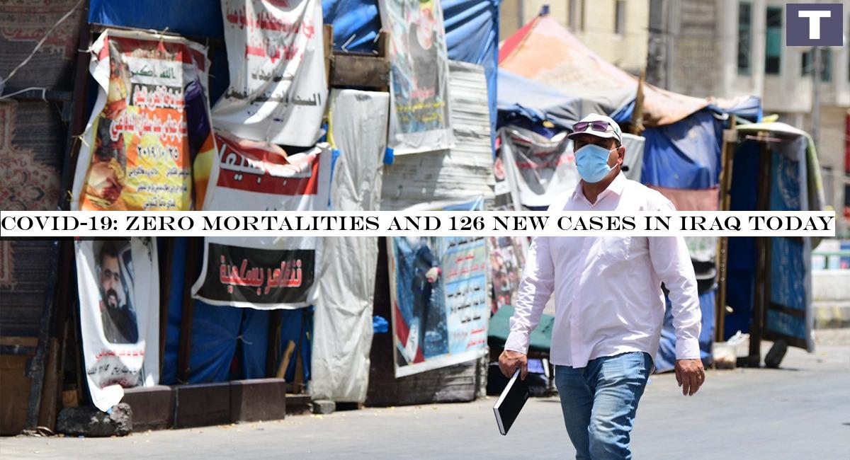 COVID-19: zero mortalities and 126 new cases in Iraq today