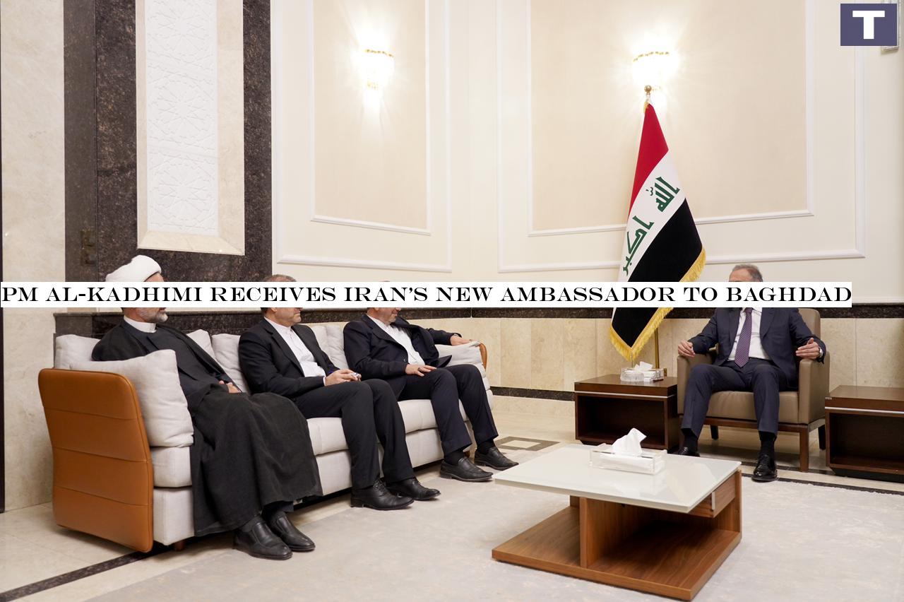 PM al-Kadhimi receives Iran's new ambassador to Baghdad