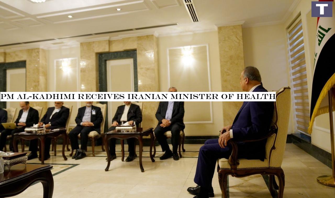 PM al-Kadhimi receives Iranian Minister of health