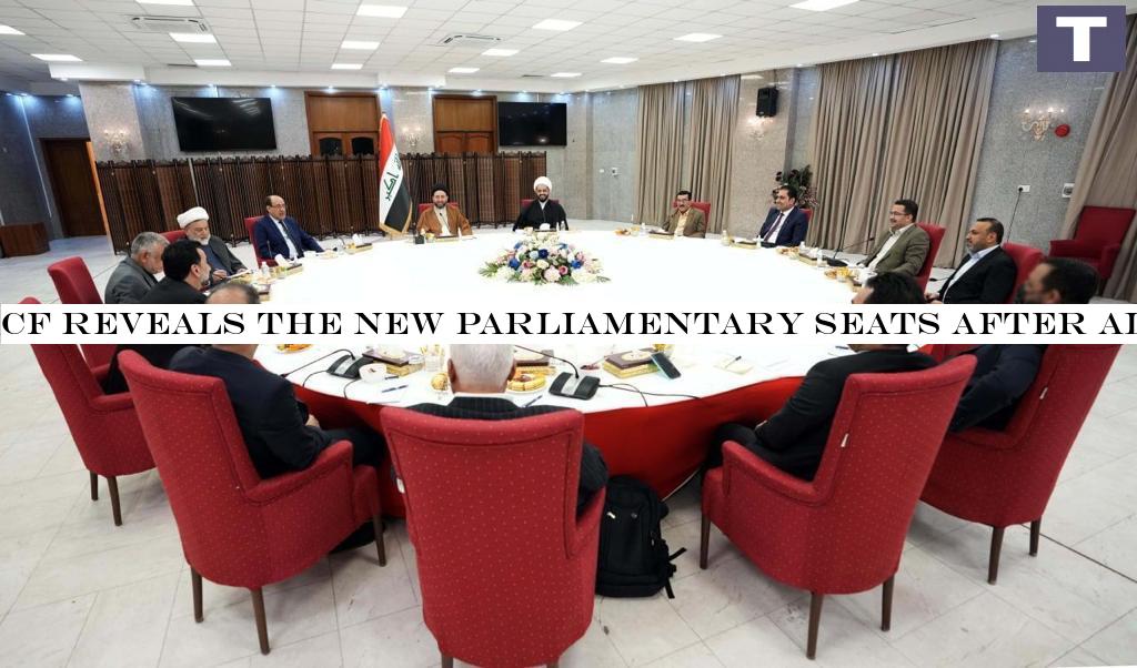 CF reveals the new parliamentary seats after Al-Sadr's withdrawal