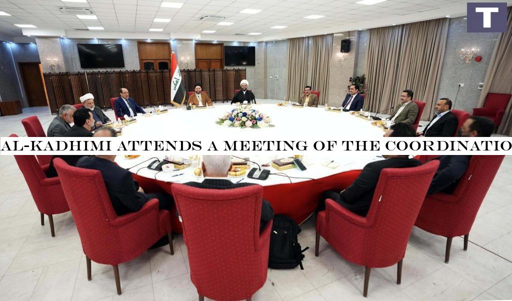 Al-Kadhimi attends a meeting of the Coordination Framework