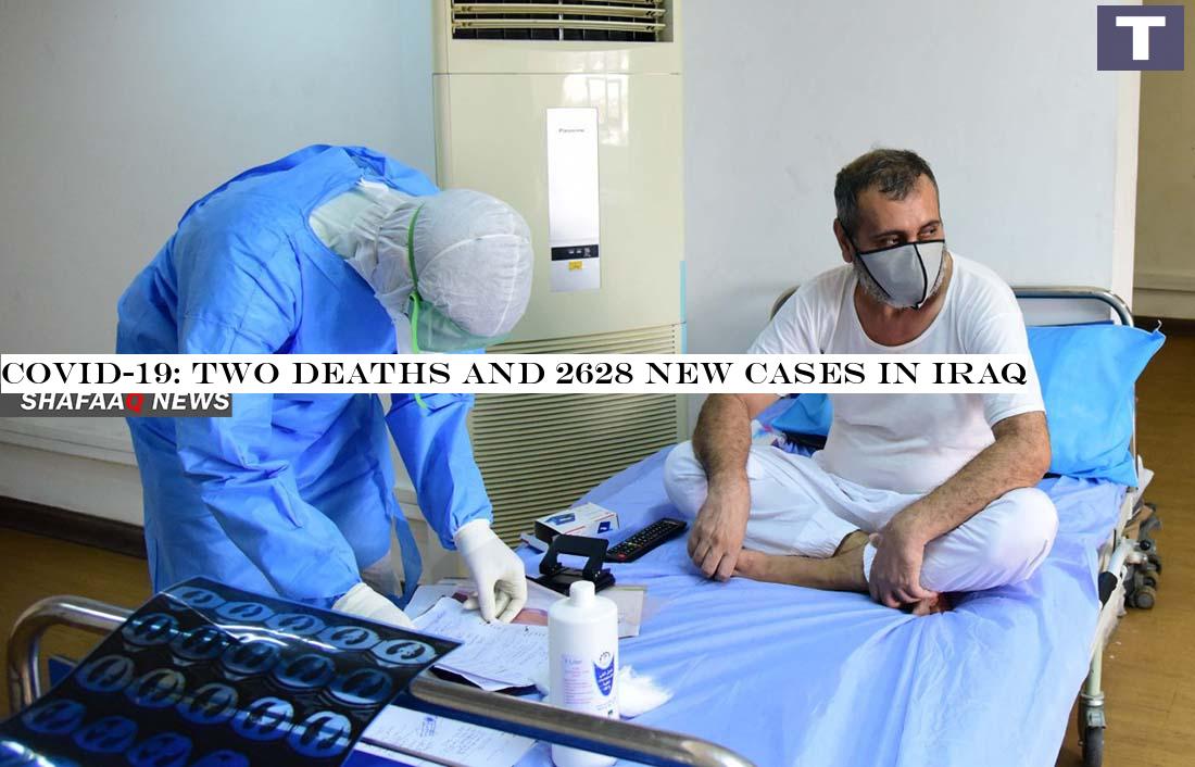 COVID-19: two deaths and 2628 new cases in Iraq