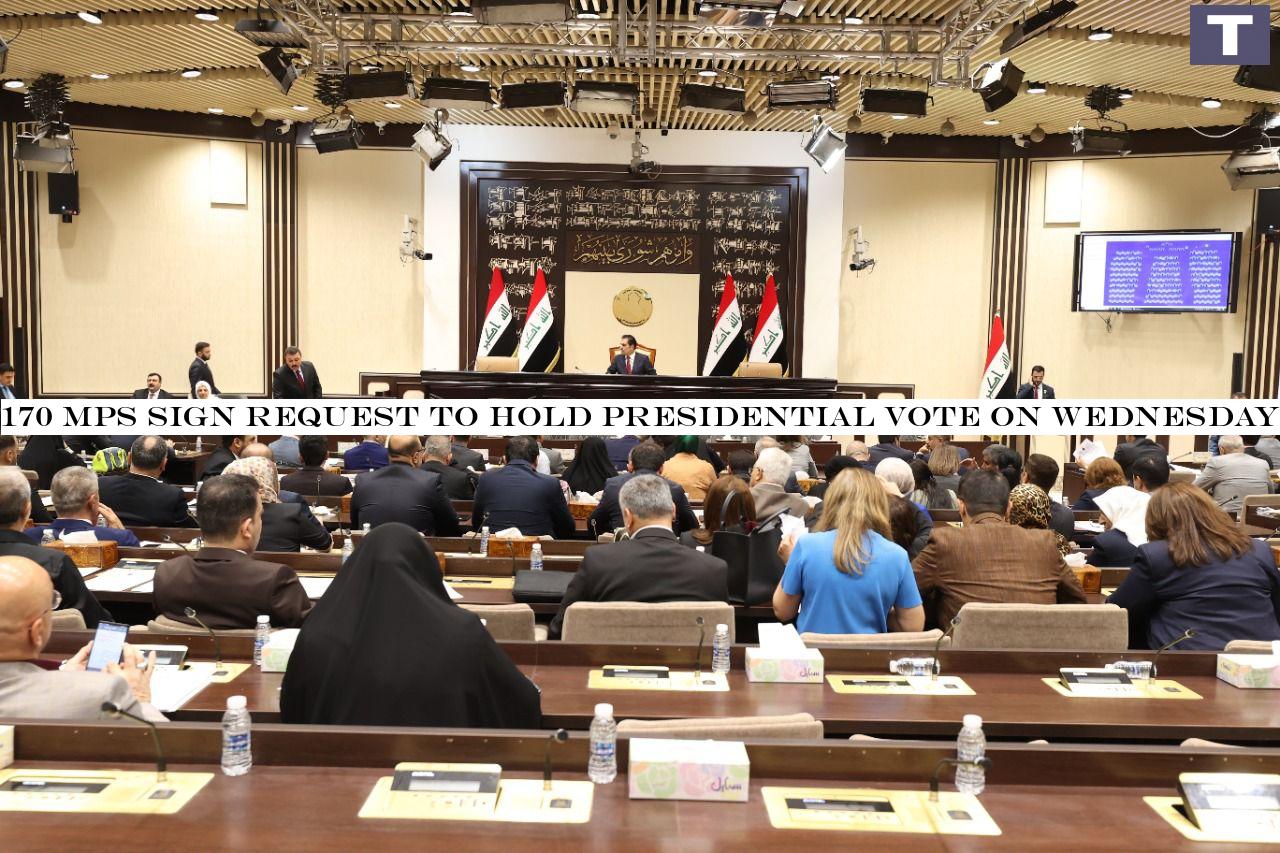 170 MPs sign request to hold Presidential vote on Wednesday