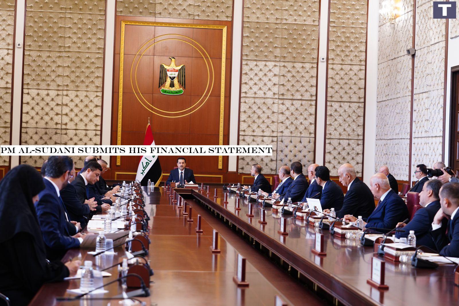 PM al-Sudani submits his financial statement