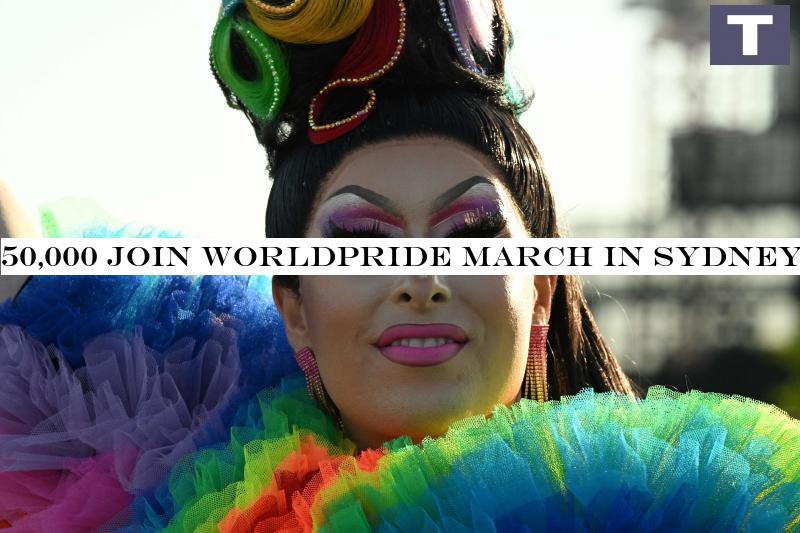 50,000 join WorldPride march in Sydney